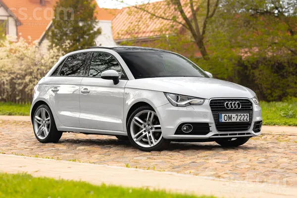 Tikko no Francijas. Audi A1 S-Line. 1.4i 90kw. Krasa balta perle. Piereġistr