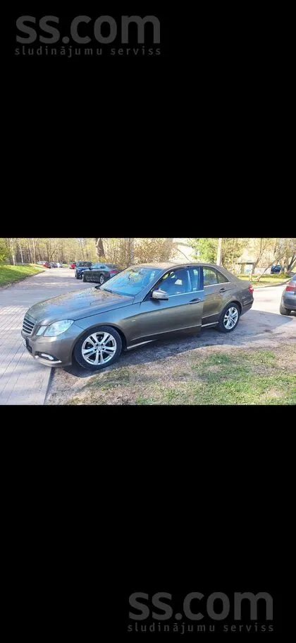 Pārdodu Mercedes-Benz E200 (W212)Avangard teicamā tehniskā stāvoklī (Csdd no