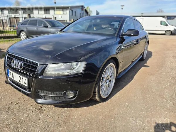 Audi A5;s-Line; 2.0 benzīns;155 kw (211 Zs);4Wd; Abs; Airbag; Signalizācija;