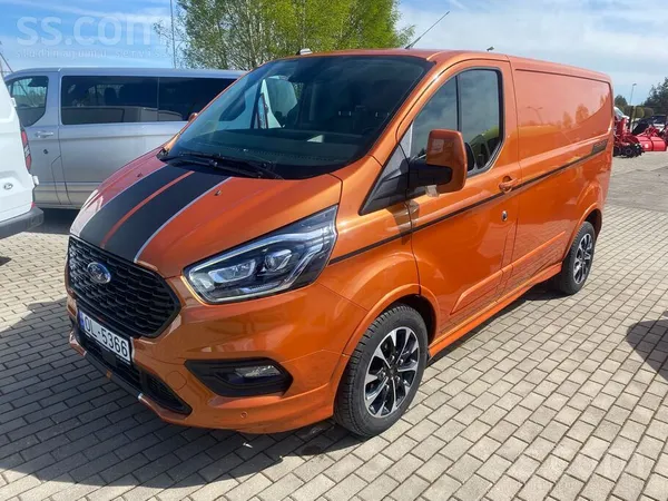 Ford Transit Custom 2.0 Ecoblue (136kW, 185Zs). Pilnā masa 3100Kg. Atgāzu ci