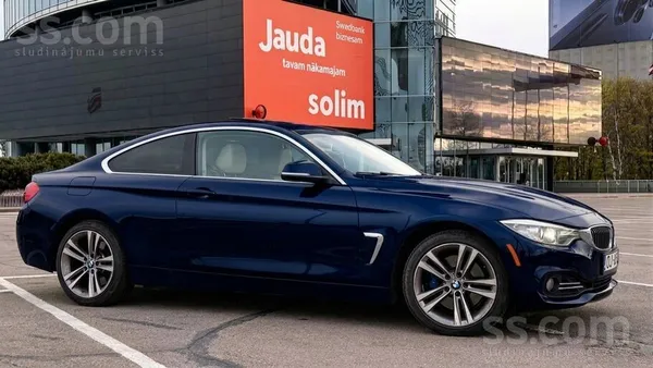 Pārdodu BMW 428i xDrive (kupeja). Automašīna ir aprīkota ar patiesi dinamisk
