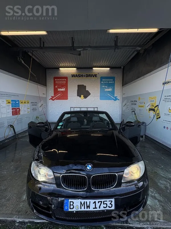 E88 Cabrio no Vācijas
Euro4
170000km
Pēc avarijas( vizuali defekti, tehni