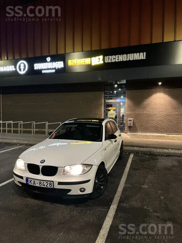 Pārdodu pirmās sērijas bmw e87 116i, 225k nobraukums. Bendzīna dzinējs ar ma