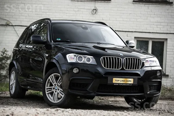 BMW Tikko no Vācijas. BMW X3 35D 3.0D 230Kw M-Sportpak