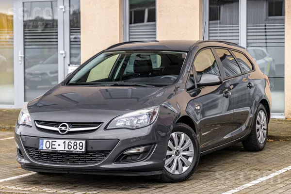 Opel Jauna TA. Opel Astra Sports Tourer Facelift modeli