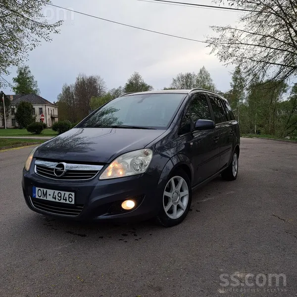 Opel 1.7D. 81Kw. Из Бельгии. Новый т/о. 7 мест кожа с о