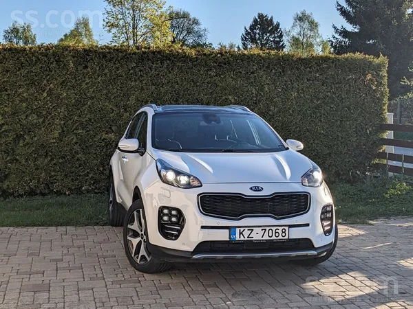 Kia Sportage GT 2017 g. novembris . 2.0 tdi , automāts. 115000 km. Balta pēr