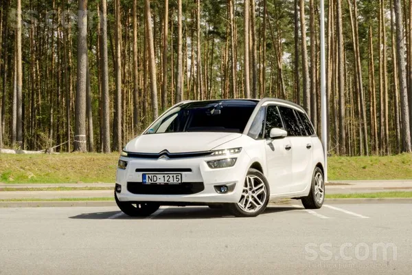 Citroen C4 Picasso 1.6l dīzelis. 85kw
Tehniskā apskate derīga līdz 02.2027