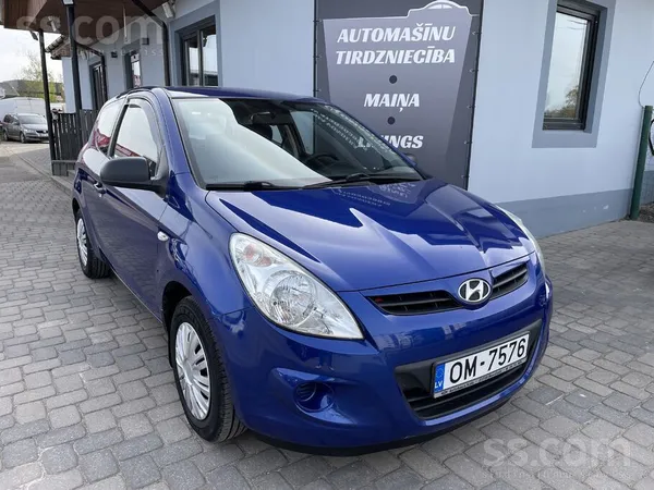 2010 Hyundai I20 1.2 Benzīns 57.2kw/78zs Manuāla ātrumkārba. 
Labā tehniskā