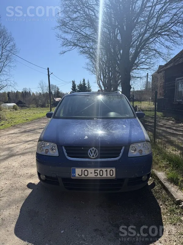 Volkswagen Tiek pārdots VW Touran, jo ir iegādāta jauna mašīn