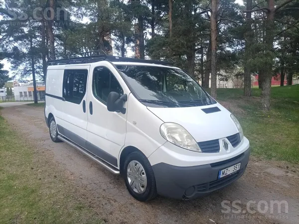 Renault Pārdodu Renault Trafic Crewcab - ērtas 5 vietas, u