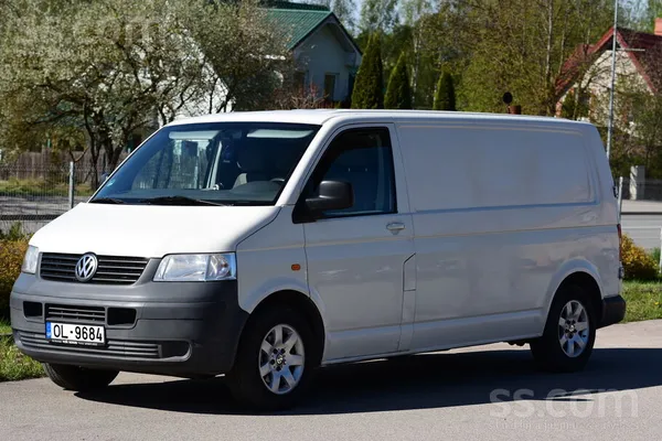 Volkswagen VW Transporter T5 kravas furgons, ļoti praktisks b