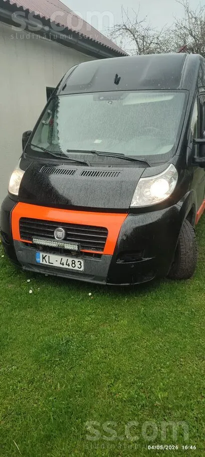 Fiat Auto braucoš, noskrējis ļoti daudz, 8 vietas, ieti