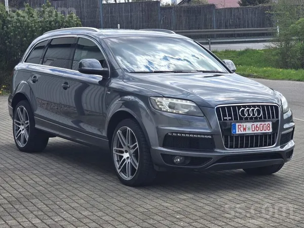 Audi Audi Q7 3.0 Tdi Quattro S-Line Plus, Panorāma, tik