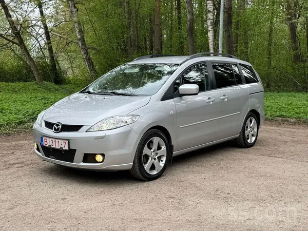 Mazda 5, 7 vietas, jauna ta, 2.0 dīzelis, mehāniskā ātrumkārba, 2 atslēgas,