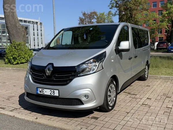 Renault Cena ar Pvn. Renault Trafic, 8+1 vieta, 2019.g, L2