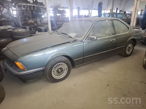 BMW 628 1981g. , 
2, 8, litru benzīna dzinējs, ar 135Kw/184Zs. 
Nobraukums