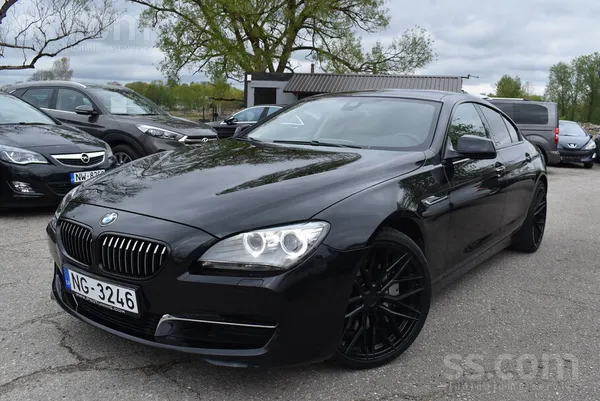 BMW BMW 640d 3.0L Dīzelis, 230kW, 07.2012 g. 