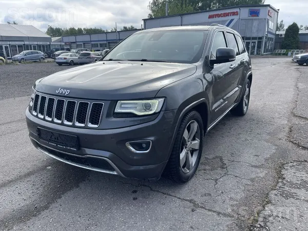 Jeep Grand Cherokee , Overland , 3.0crd , 184.kw 250.zs. 2015g.
Viens ipaš