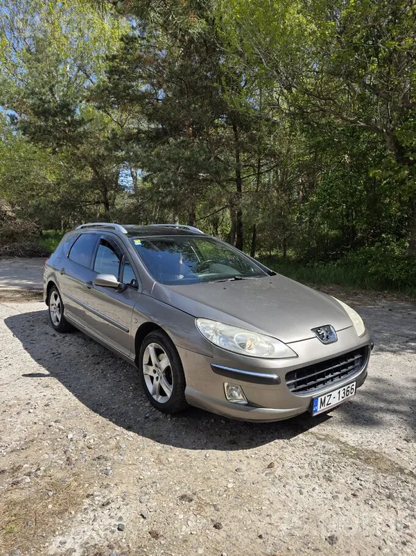 Pārdodu peugeot 407 SW 2.0 D 100 kw Automats. Jauna Tehniskā apskate. Nodokl