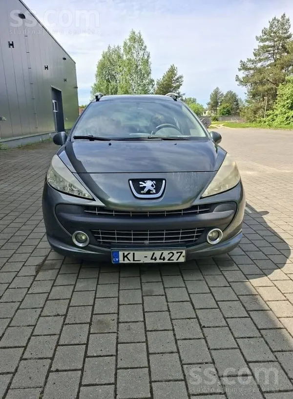 Pārdodu nesteidzīgi Peugeot 207 SW, (pirmā reģistrācija 30.10.2007.)Ta līdz