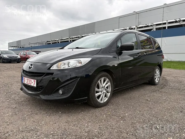 Mazda 5, 1, 6 Citd dīzelis 85 kw 115 z. s, 7 vietas, pirmā reģistrācija 31.0