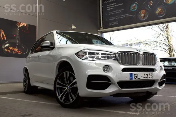 BMW BMW X5 M50D 280kw Mīksta, cieši pieguļoša sēdekļu 