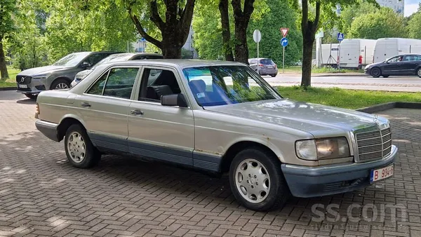 Mercedes W126. 3.0 disiel. Привезён из Сербии (налог заплач