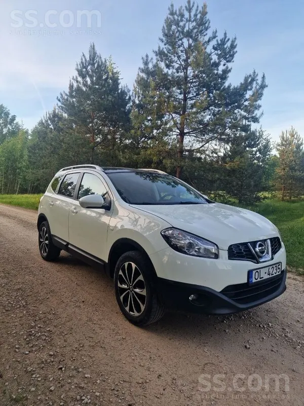 Nissan Qashqai +2, auto atvests no francijas 