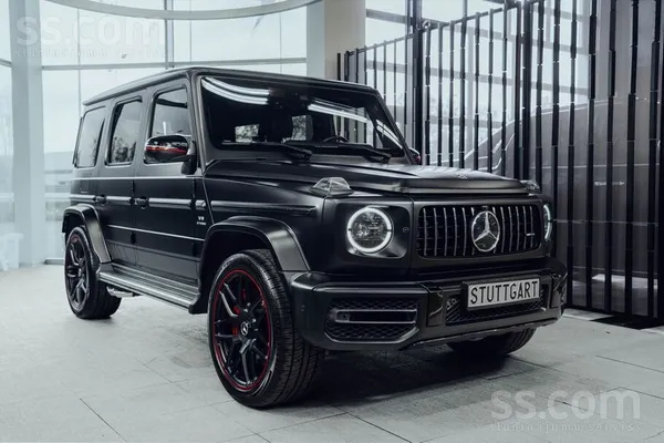 Mercedes Mercedes Benz Amg G 63. 585 HP. Teicamā vizuālā un