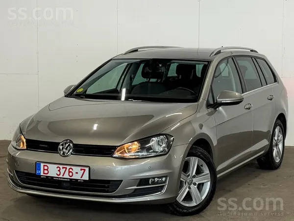 Volkswagen Vw Golf 7 Variant 1.6d Mehānika Highline Adaptīvā 