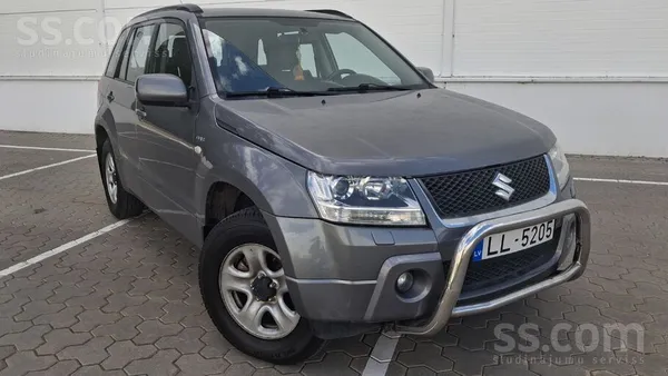 Suzuki Grand Vitara 4X4 1.9disel 95kW. Mehānika. Jauna TA 27.05.2027.
Visas