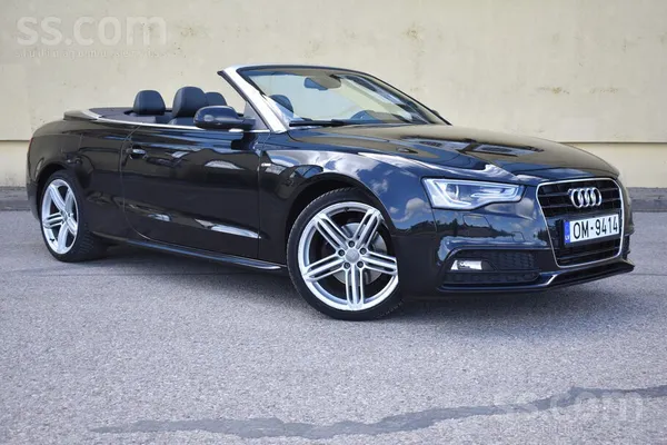 Audi Audi A5 Cabrio (2011.g) Melna Met.