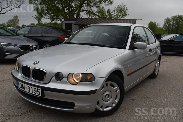 BMW BMW 316Ti, 1.8L Benzīns, 85kW, 07.2001 g.