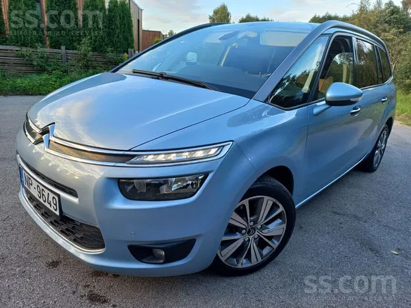 Citroen 2.0d. Jauna TA. Led. 7 vietas. R17. Keyless-go. Ca