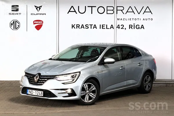 Renault Piedāvājam Renault Megane Sedan Intens, 1.5 Bluedc