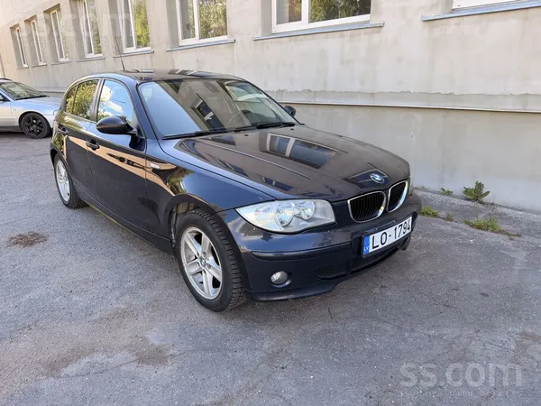 BMW 120i 110kw automāts. Labā tehniskā un vizuālā stāv