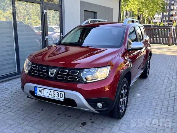 Dacia Duster ar Bagātīgu aprīkojumu, kurā ietilpst tādas