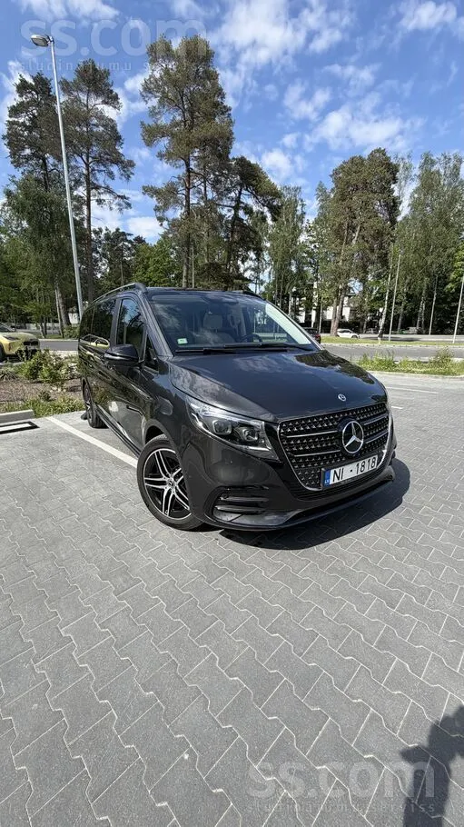 Mercedes V 300d 4M Long; 6 Vietas; Burmester; Panorāma; 360