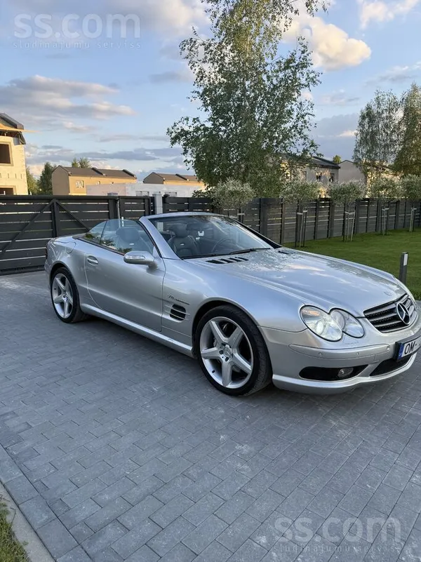 Mercedes Pārdodas Mercedes Sl55 Amg Kompressor