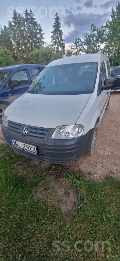 Volkswagen Pārdodu WV Caddy 2.0Sdi, Darba kārtībā, ir vizuāli