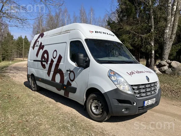 Renault Master L3H3, 2.3D Euro 5M, 3.5 tonnas, iespējams s