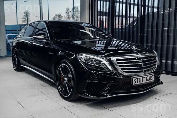 Mercedes Mercedes Benz S63 Amg 4Matic. Teicamā vizuālā un t