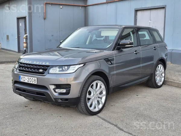 Land-rover Pārdodu uzticamu un koptu Range Rover Sport ar Hse