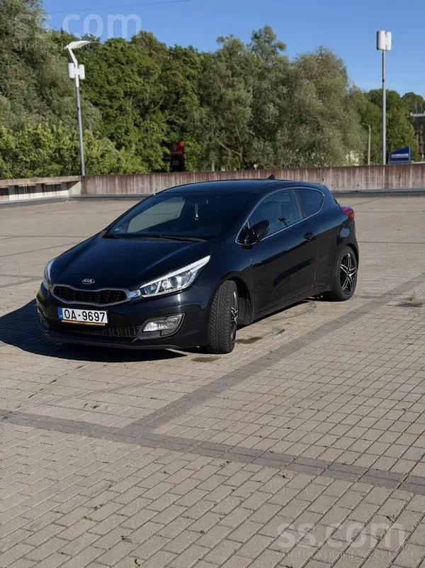 KIA Kia Pro Ceed 1.6 Gdi 2014 Melns 99 kW