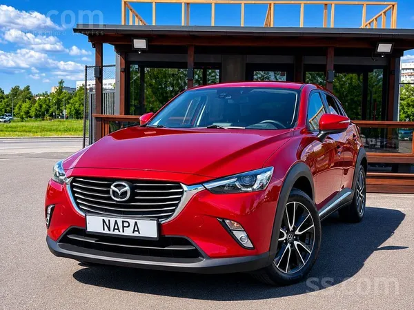Mazda Mazda Cx-3 2016 1.5D Ekonomiska un uzticama izvēle