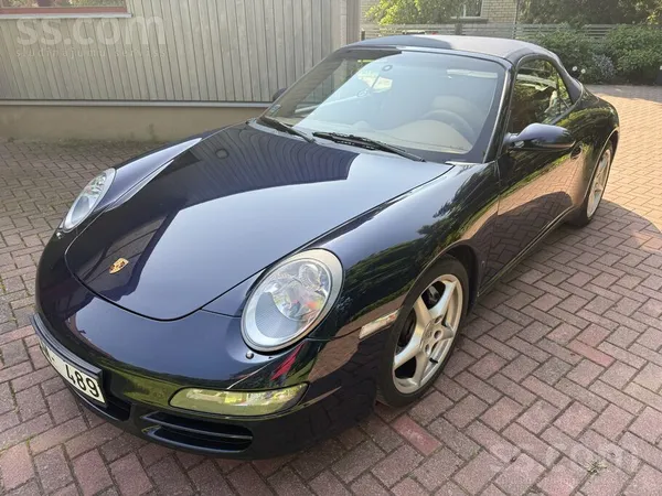 Porsche 997 modelis. Pats atdzinu no Vācijas un braukts ti
