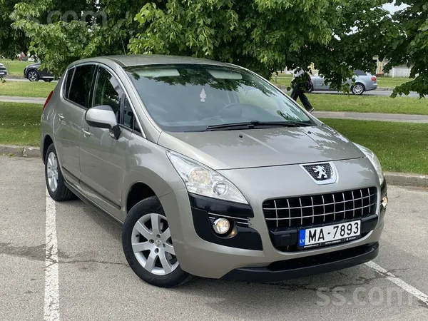 Peugeot Pardodu lielisku ģimenes auto. Peugeot 3008 1.6diz