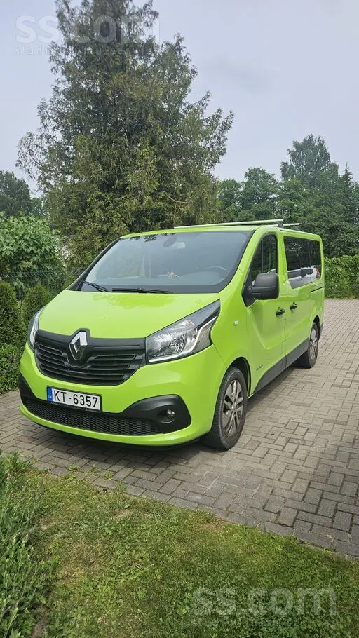 Renault Pārdošanā Renault trafic 2017. gada. Auto labā teh