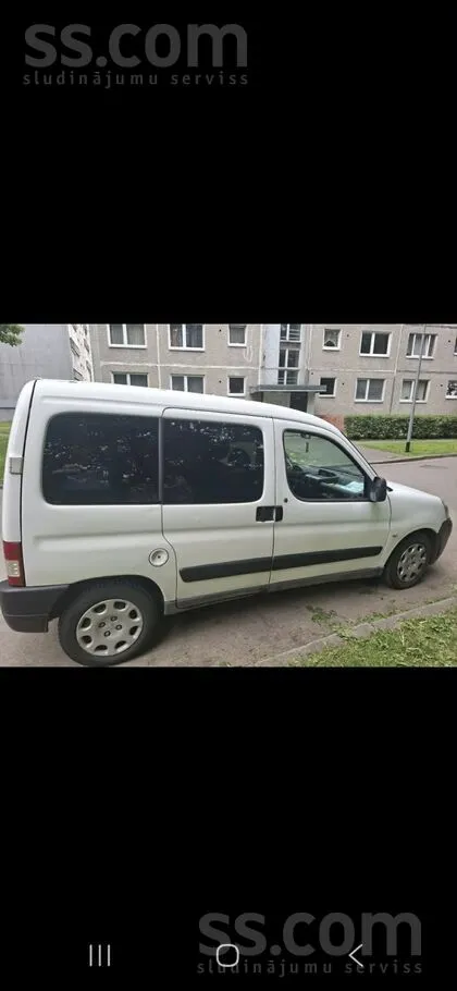 Peugeot Tiek pārdot uzticams darba zirzŋš. Svaiga apskate,